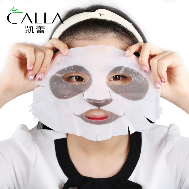 Facial Mask Nonwoven Beauty Facial Moisturizing Animal Whitening