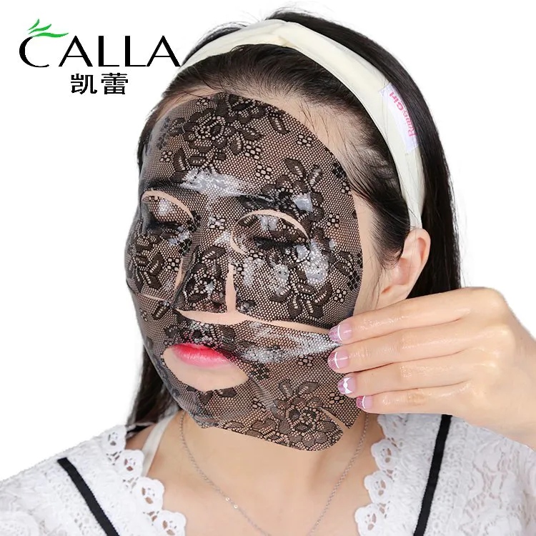 Hydrating Lace Face Sheet Moisturizing Rose Facial Mask