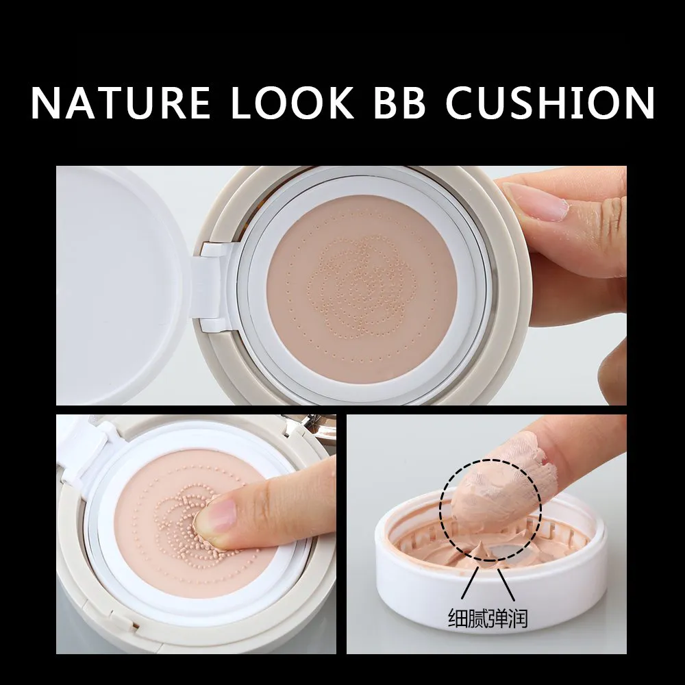 Natural Makeup Korean Foundation Whitening Air CC Cushion