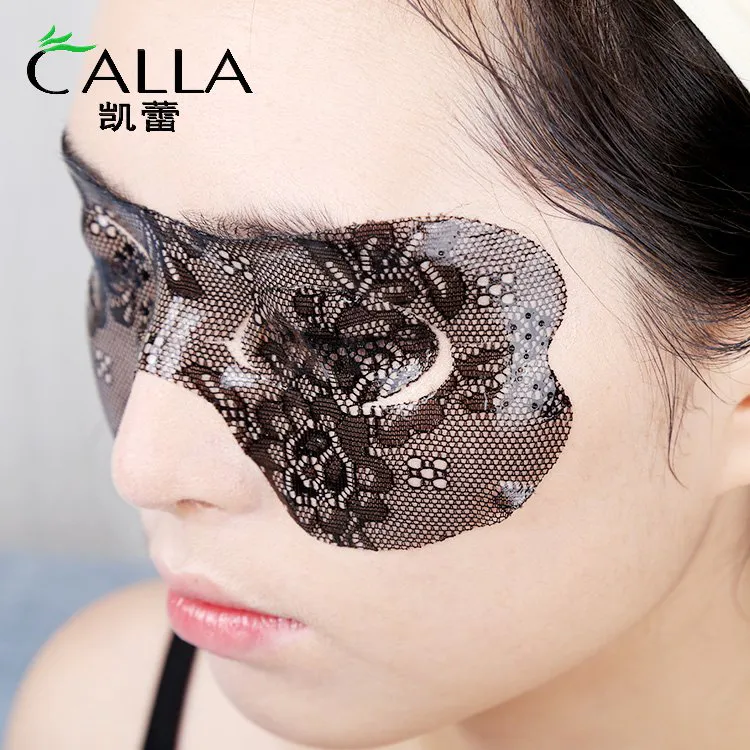 Repairing and Anti-aging Black Lace Hydro gel Eye Mask