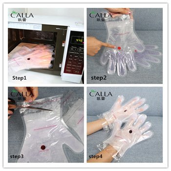 Hand Mask Paraffin Wax Spa Gel Gloves Moisturizing Disposable Glow Brightening