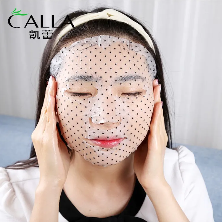Hyaluronic Acid Whitening Facial Sheet  Magnetic Face Mask For OEM ODM