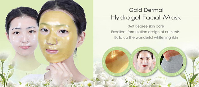 Calla-Deep Moisturizing Gold Dermal Hydrogel Facial Mask | Best Face Mask