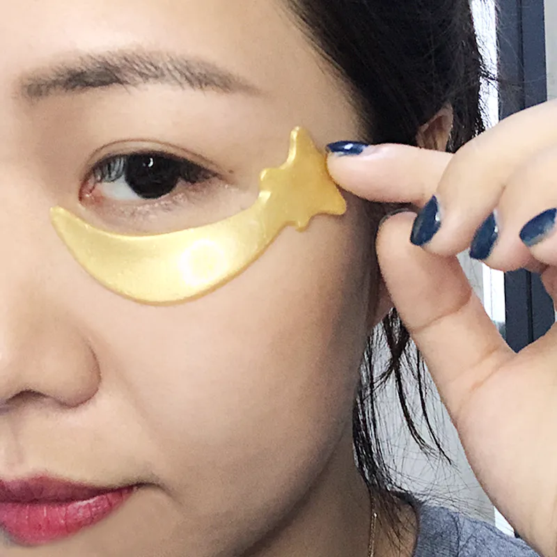 Eye Patch 24k Gold Star Collagen Removes Dark Circle Under Eye Mask