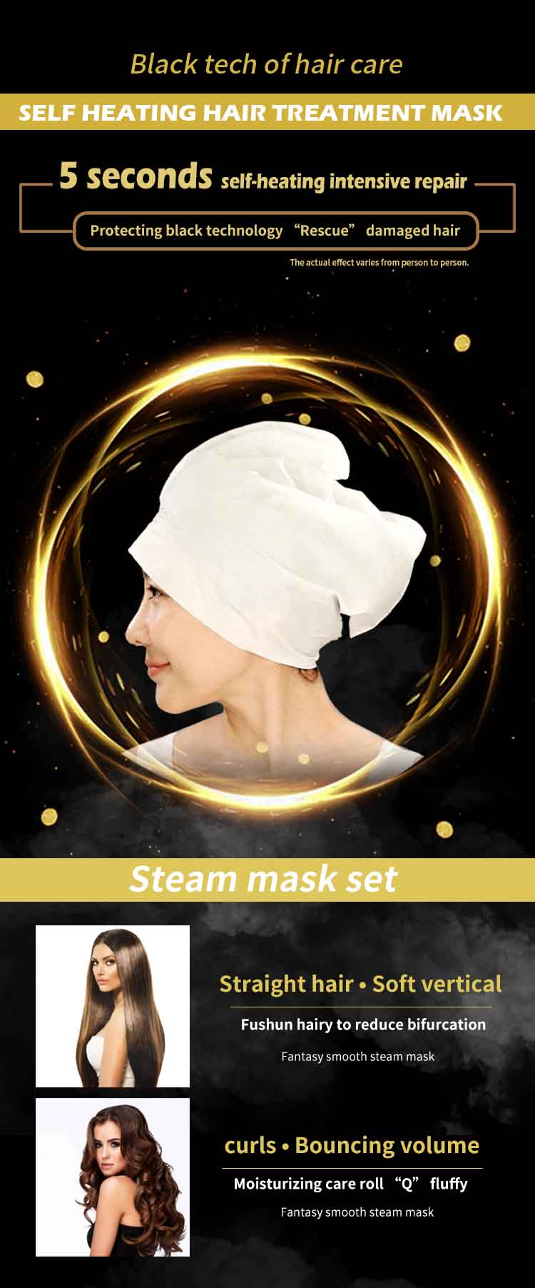 Calla-Self Heating Hair Treatment Mask -calla Skin Care Products Manufacture