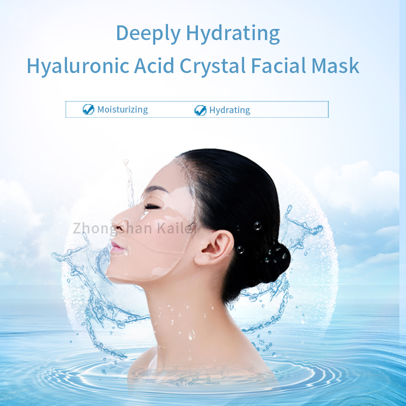 Facial Mask Deeply Hydrating Hyaluronic Acid Crystal Moisturizing Repair