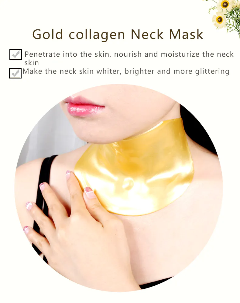 Gold collagen Neck Mask