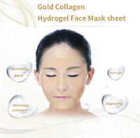 Gold Collagen Hydrogel Face Mask sheet