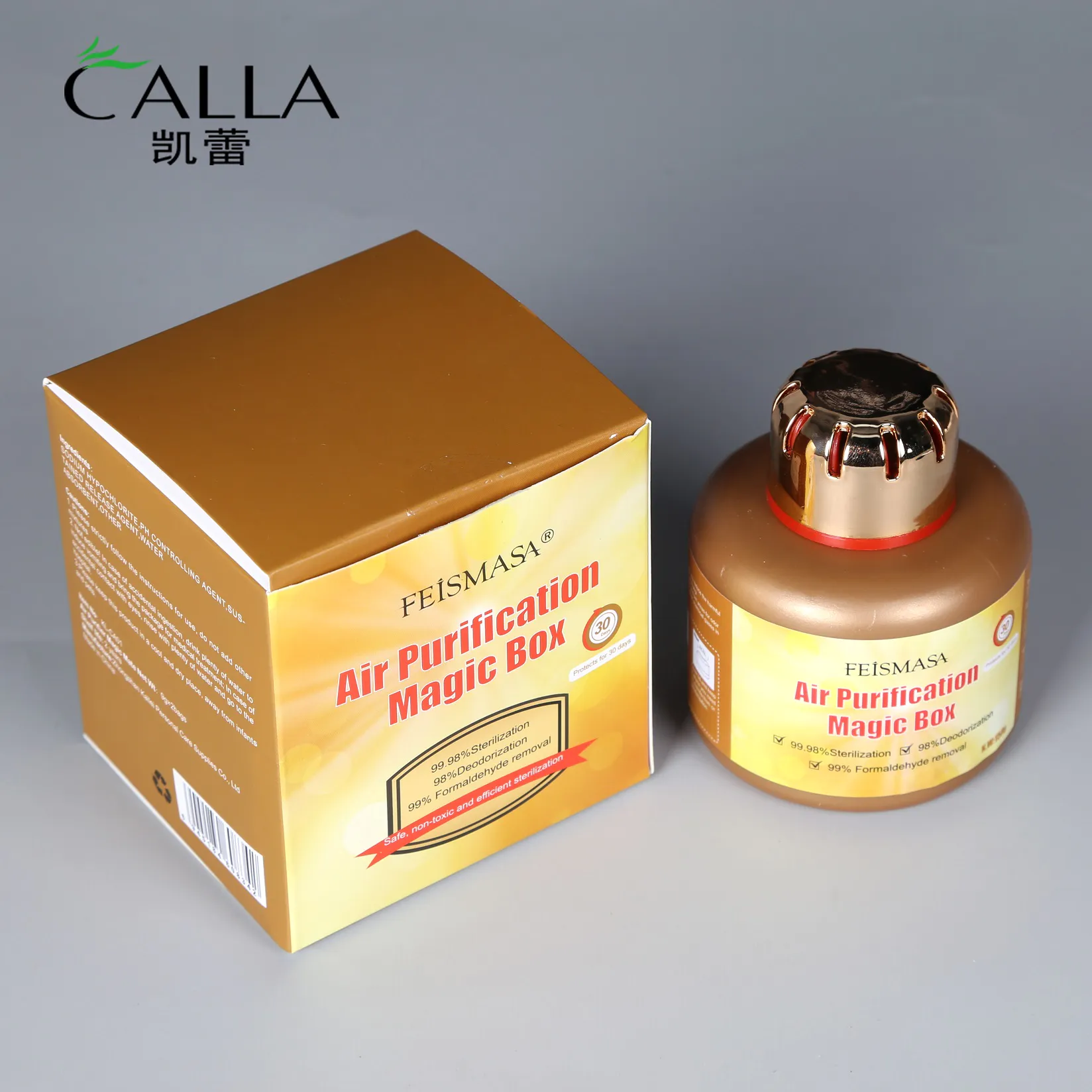 FEISMASA Air Doctor Chlorine Dioxide Deodorization Removal Air Purifier Remove Formaldehyde Magic Box