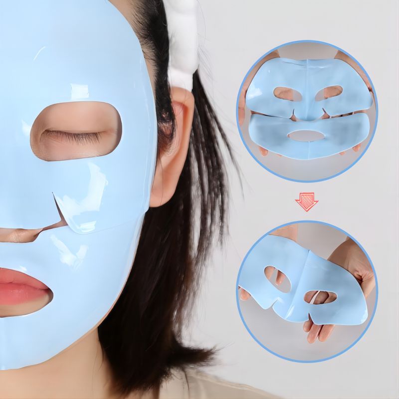 Korean  Fruit Facial Mask Peeling Body Care Products Female Collagen  Cryotherapy Rubber Mask
