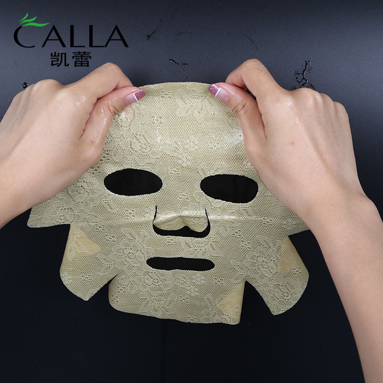 Calla-Professional Brighten White Lace Hydrogel Face Mask LCFM01-02-1