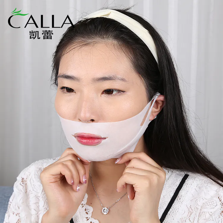Facial Mask V Line Face Lift Up Hydrogel Whitening Tightening Firming Moisturizing