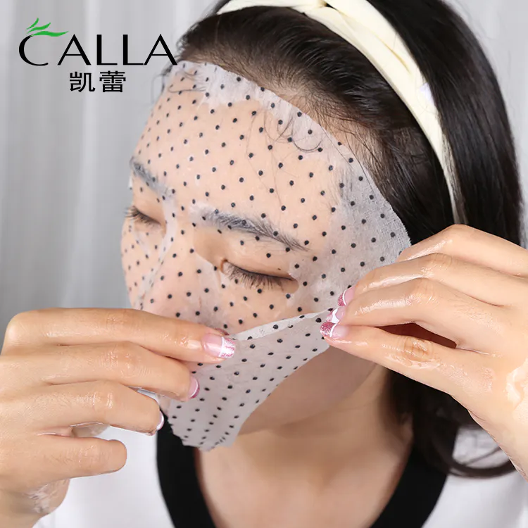 Hyaluronic Acid Whitening Facial Sheet  Magnetic Face Mask For OEM ODM