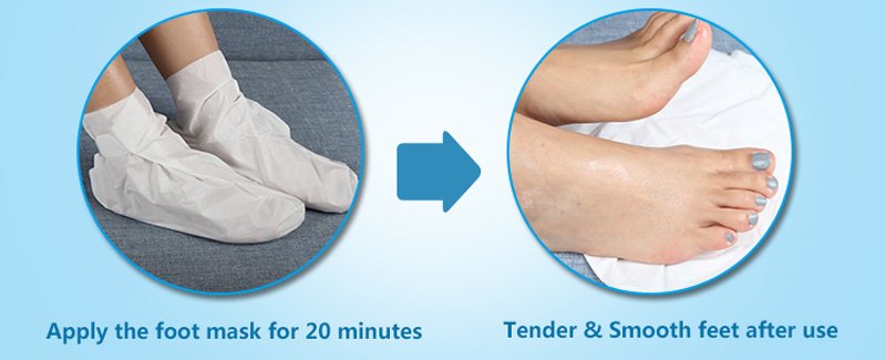 Calla-Manufacturer Of Fda Foot Moisturizing Korea Skin Care Nonwoven Sock For Oem-4