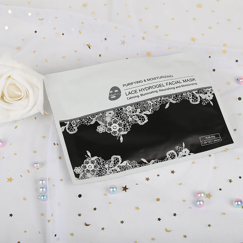 lace hydrogel moisturizing facial mask with best quality and low price china manufacturer