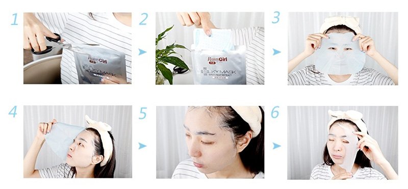 Calla-High Quality Korea Whitening Moisturizing Silk Facial Mask-4
