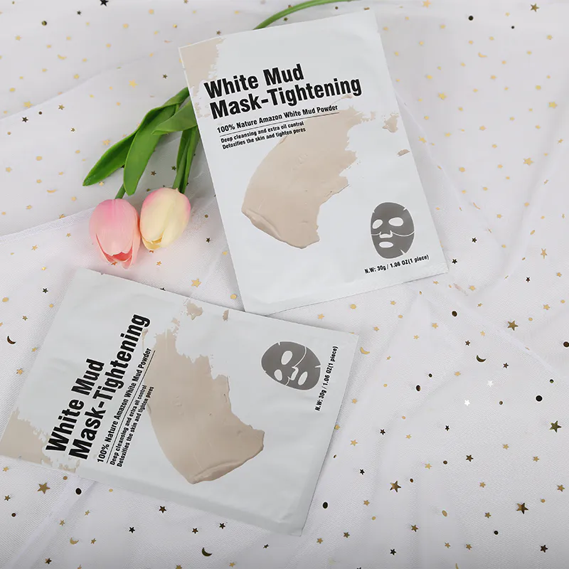 Clay Mud Sheet Men Facial Product Face Mask For Man Deep Cleansing