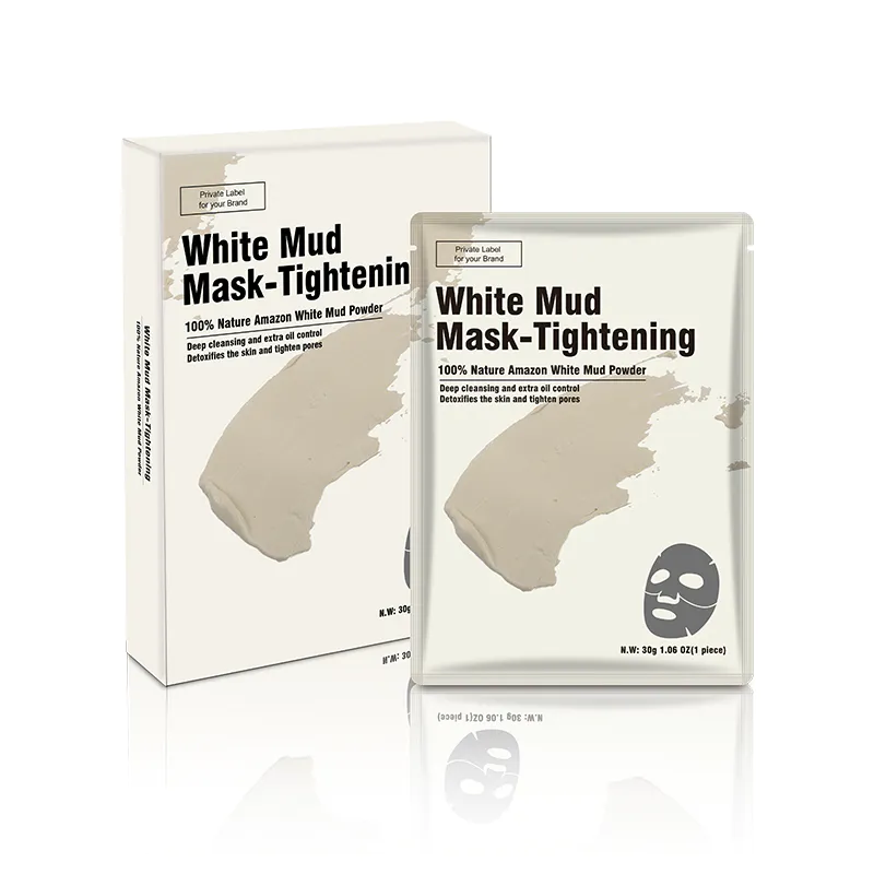 Clay Facial Mask Volcanic Mud Deep Cleanse Disposable Firming