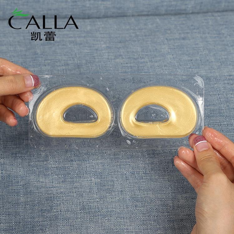 Calla-Anti-aging Hyaluronic Acid Eyes Mask Golden Crystal Collagen Eye Pad |-9