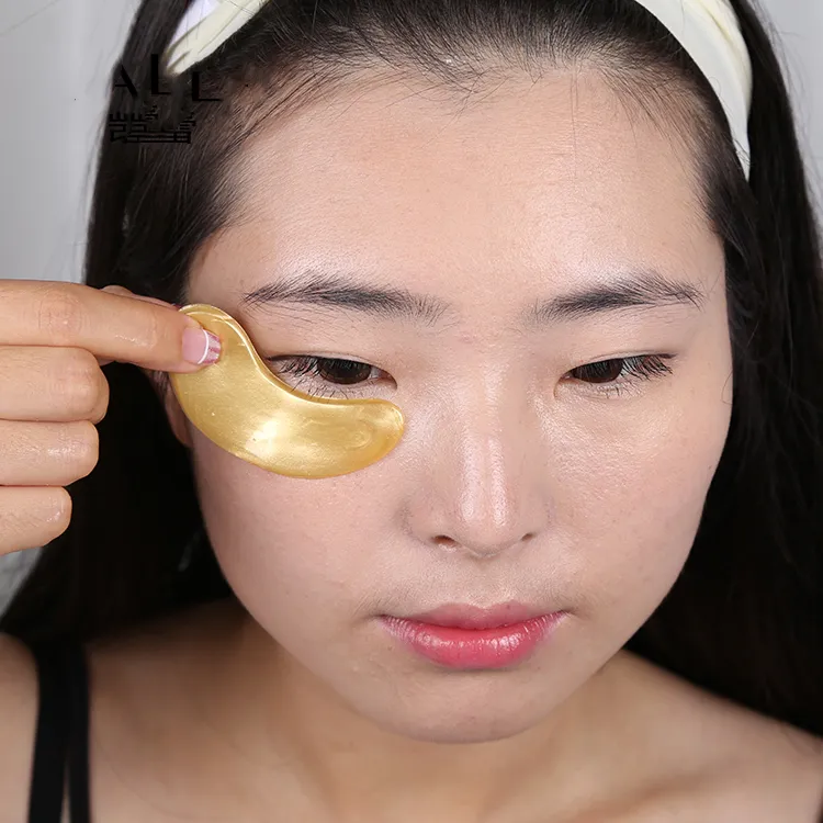 OEM Free Collagen Gel Anti-aging Hyaluronic Acid Eye Mask Eye Patch