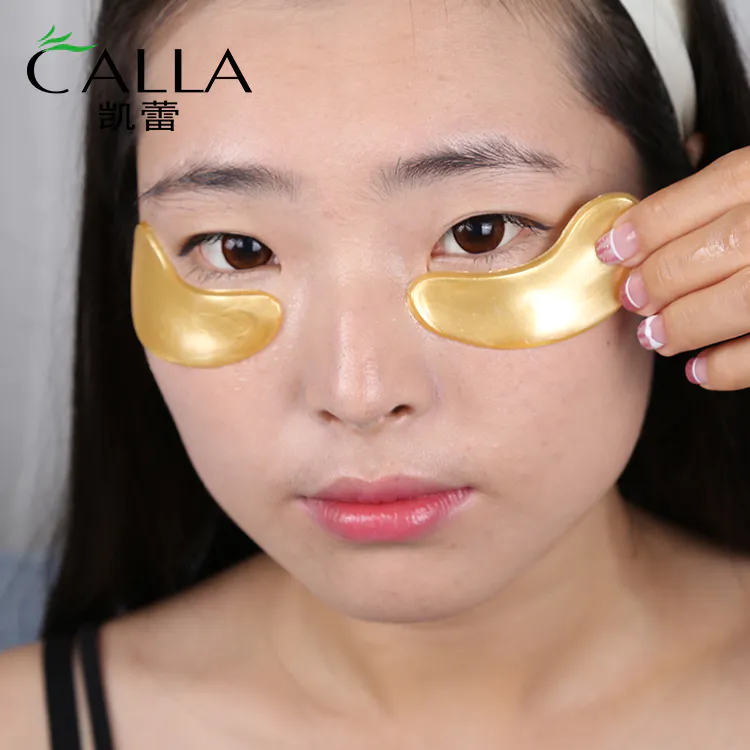 OEM Free Collagen Gel Anti-aging Hyaluronic Acid Eye Mask Eye Patch