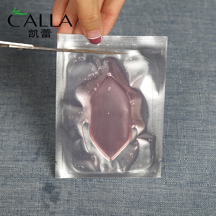 Calla-Best Hydrogel Crystal 24k Gold Lip Gel Mask Wholesale Manufacture