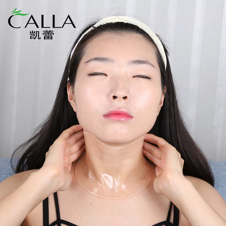 Neck Sheet Mask Wholesale OEM ODM Private Label Tightening Firming Collagen