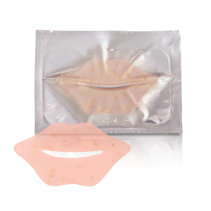 High Quality Moisturizing Pink Hydrogel Disposable Skin Care Lip Mask