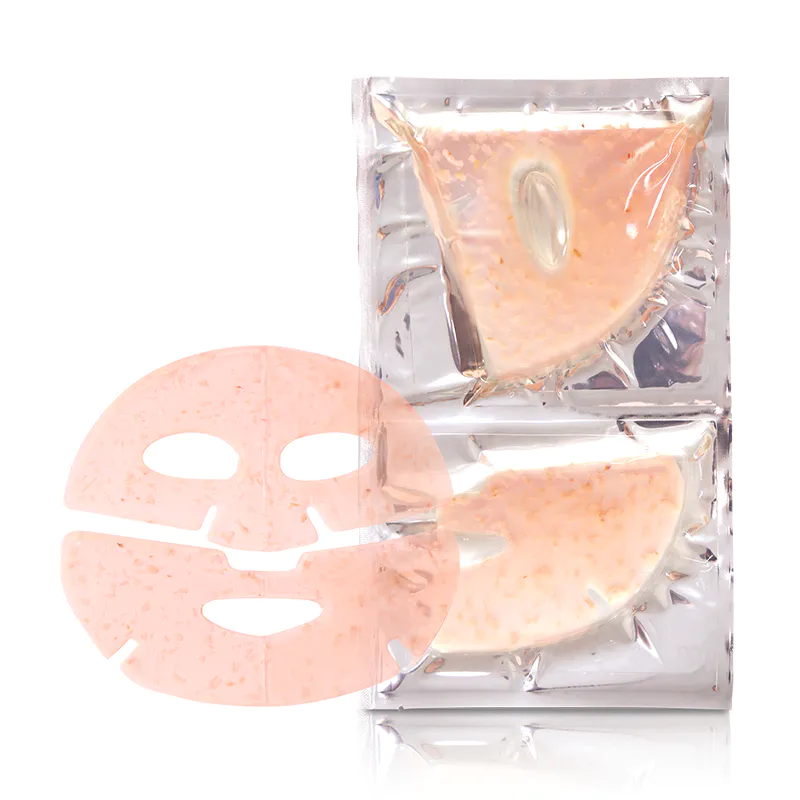 Private Label Pink Premium Nourishing Firming Collagen Facial Mask
