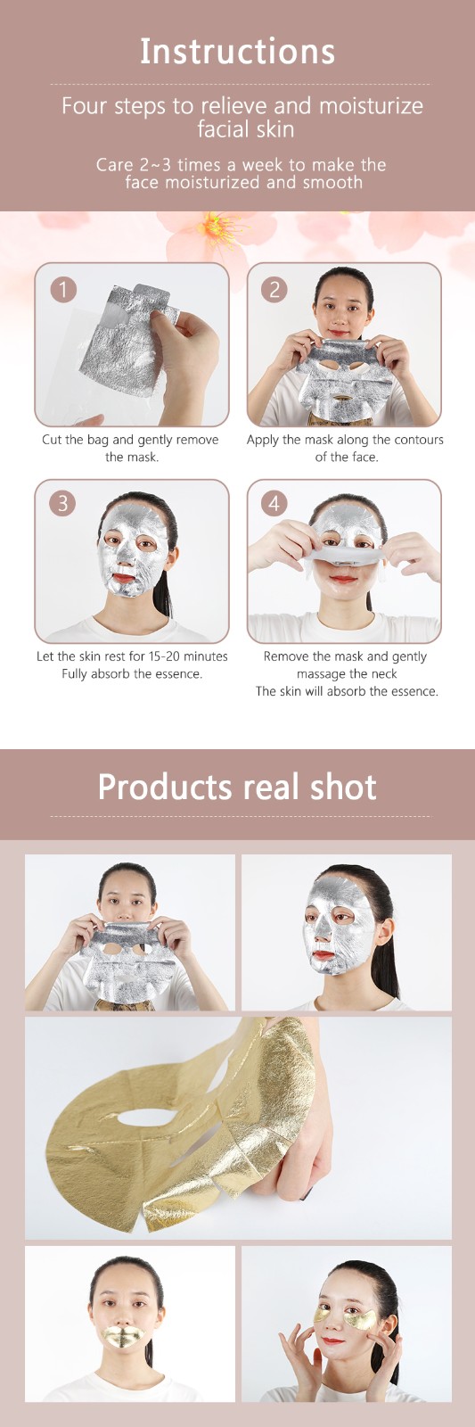 news-High Quality Anti-wrinkle Silver Foil Deep Cleanse Cosmetic Facial Mask-Calla-img