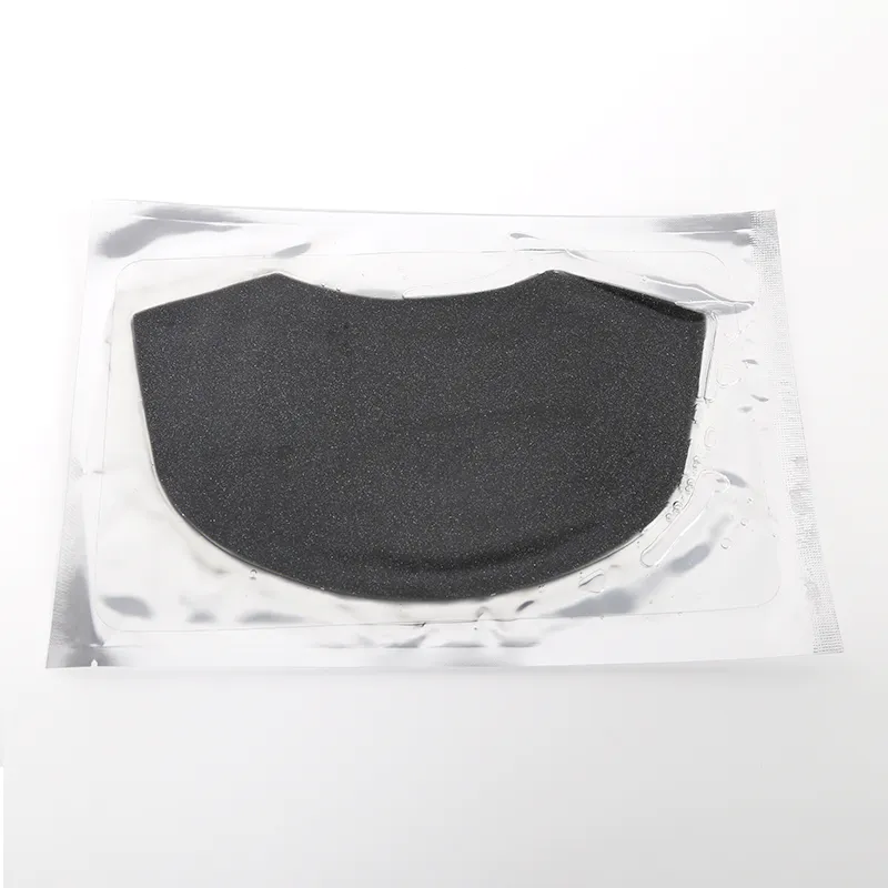 Neck Mask Black Hyaluronic Acid Whitening Crystal Collagen sheet Neck Mask