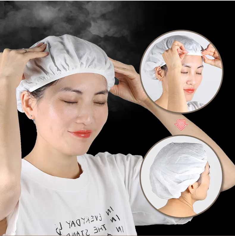 Hair Cap Mask self heating hair treatment Moisturizing Disposable