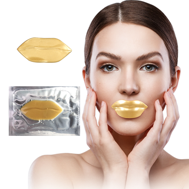 Lip Mask Gold Collagen Crystal Collagen Moisturizing Crystal