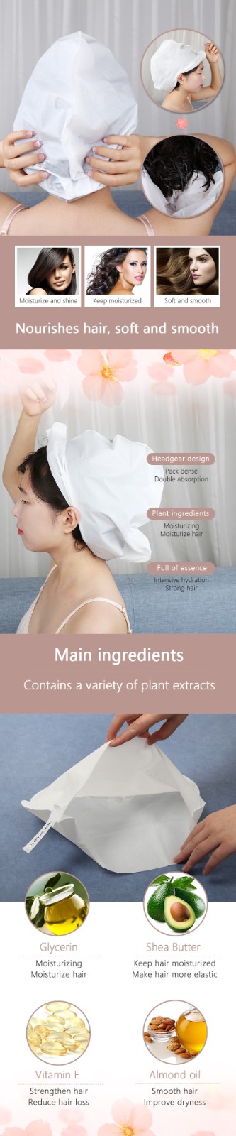 product-Hair Mask Custom Private Label Logo Cap Repair Coconut Oil Conditioner Sheet White Label-Cal