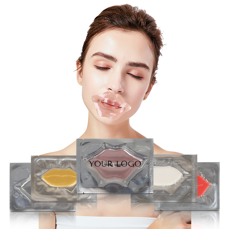 Lip Mask Lip padPink Whitening Gel Moisturizing Transparent Collagen Crystal Plumper