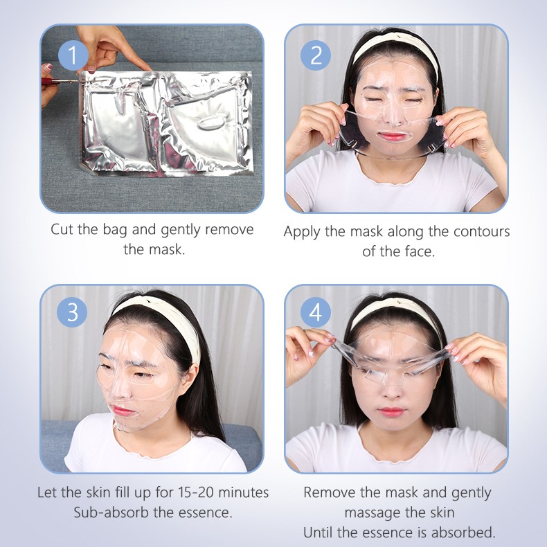 product-Calla-Facial Mask Hydrogel Collagen Crystal Moisturizing Whitening Sheet-img