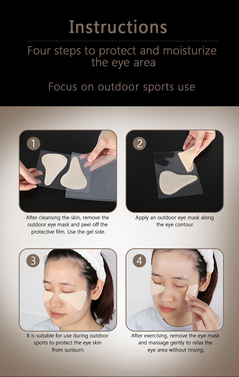 product-Calla-Golf Eye Patch Sun Block UV Patch Cheek Star Light Sun Protection Under Eyes Outdoor S-1