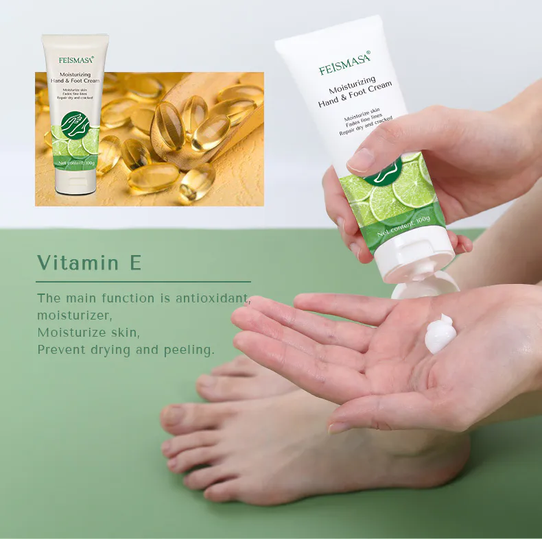 Moisturizing Hand and Foot Cream to Hydrate and Revitalize
