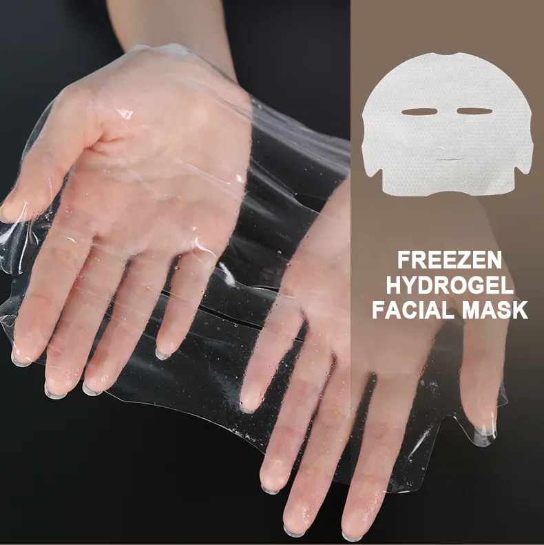 Freeze-dried hydrogel mask