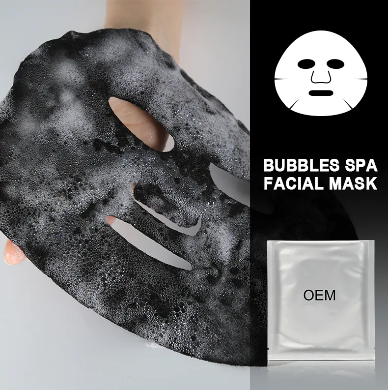 Bubble cleansing mask