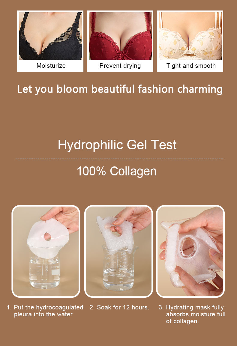 product-Private Label Skin Care Hydrogel Chest Pads Collagen Crystal Moisturize Chest Mask-Calla-img-1
