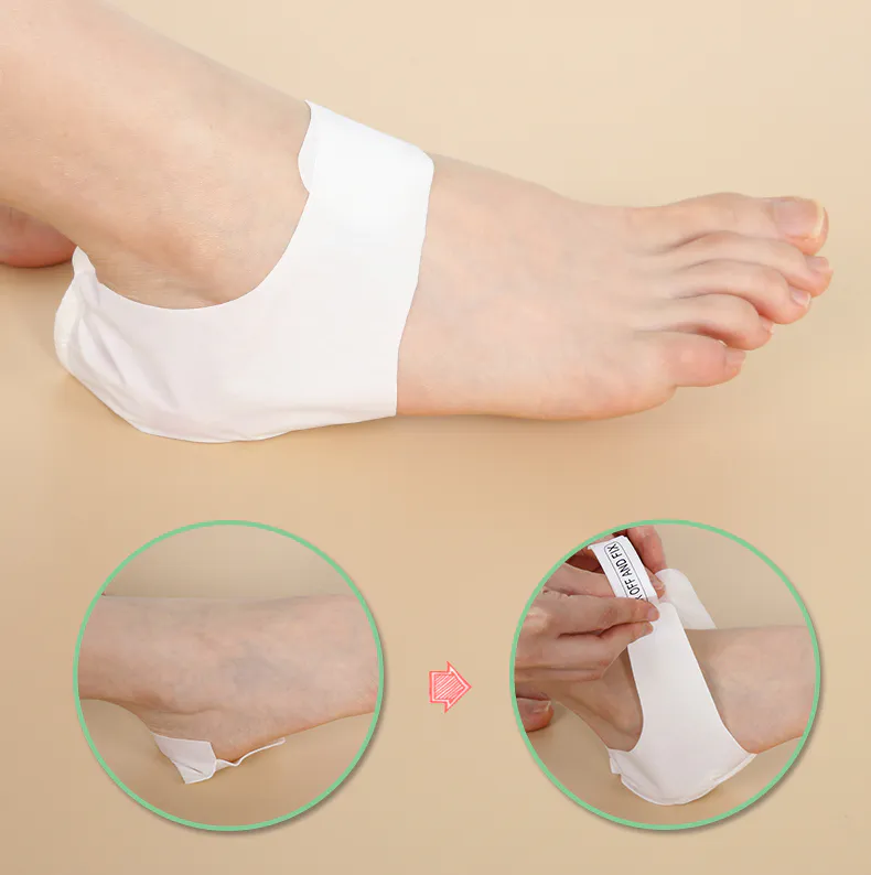 Korean Moisturising Foot Mask Pedicure Spa Herbal Feet Care For Hand