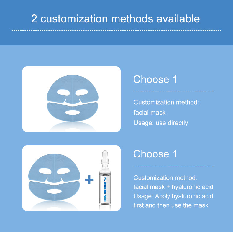 Korea Face Sheet Mask Natural Organic Moisturizing Cryotherapy Rubber Mask Manufacturer