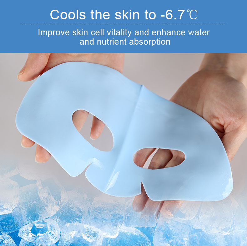 Korea Face Sheet Mask Natural Organic Moisturizing Cryotherapy Rubber Mask Manufacturer