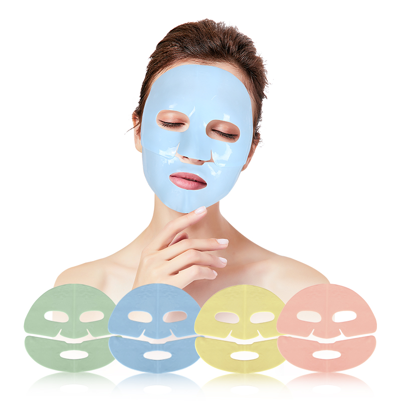 Oem Logo Hydrogel Sheet Mask Crystal Moisturizing Cryotherapy Rubber Mask For Facials