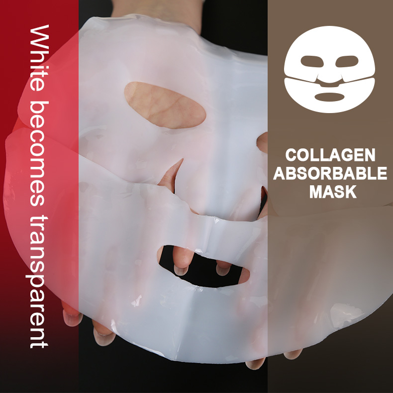 news-Calla-Customized facial mask collagen whitening face sheet mask absorbable collagen face mask-i-1