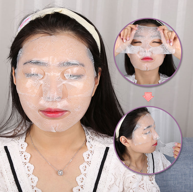 product-Calla-Facial Mask Lace Black Sheet Hydrogel Whitening Nourishing Firming-img