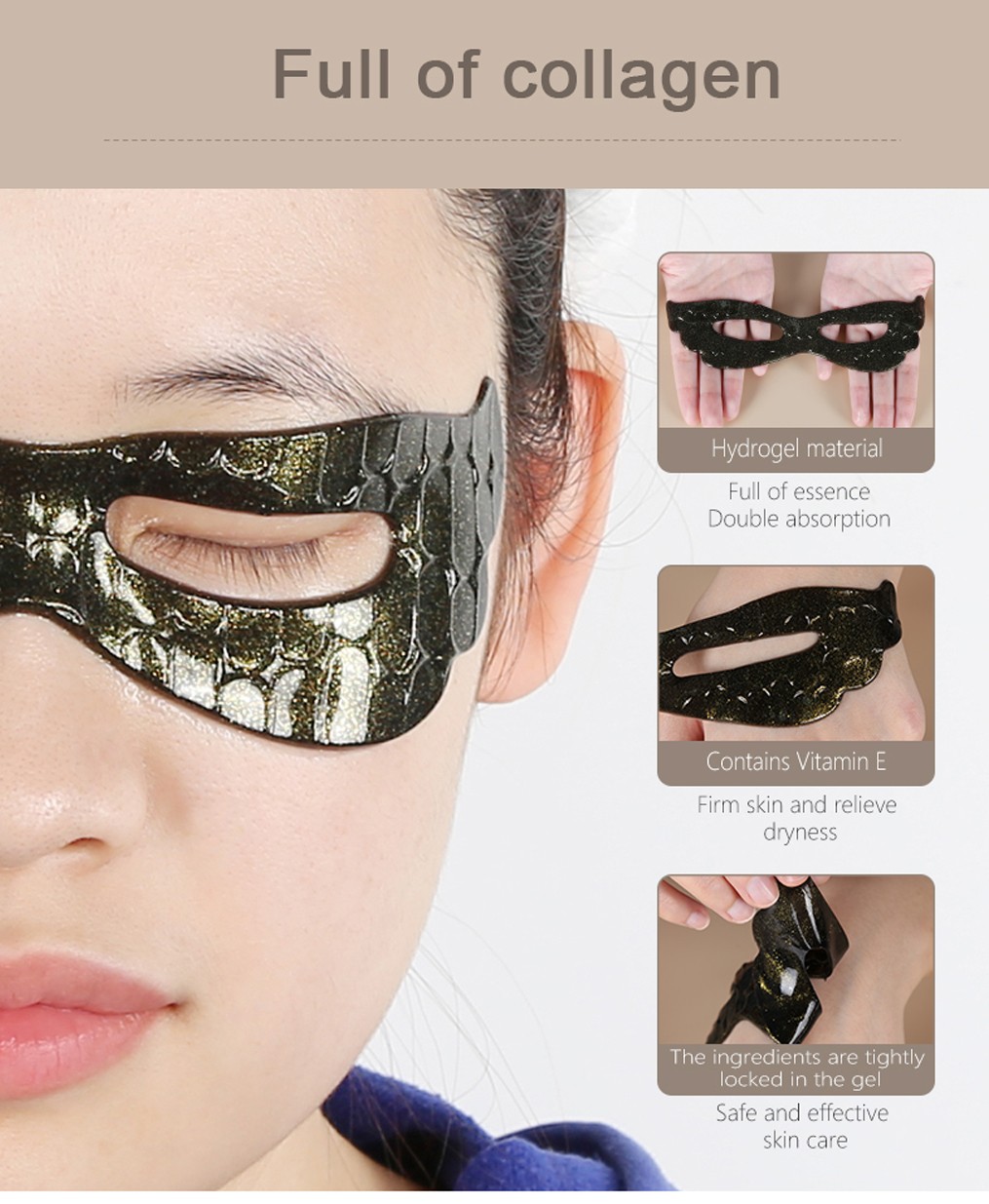 product-Calla-Elastic mesh Crystal Eye Mask-img