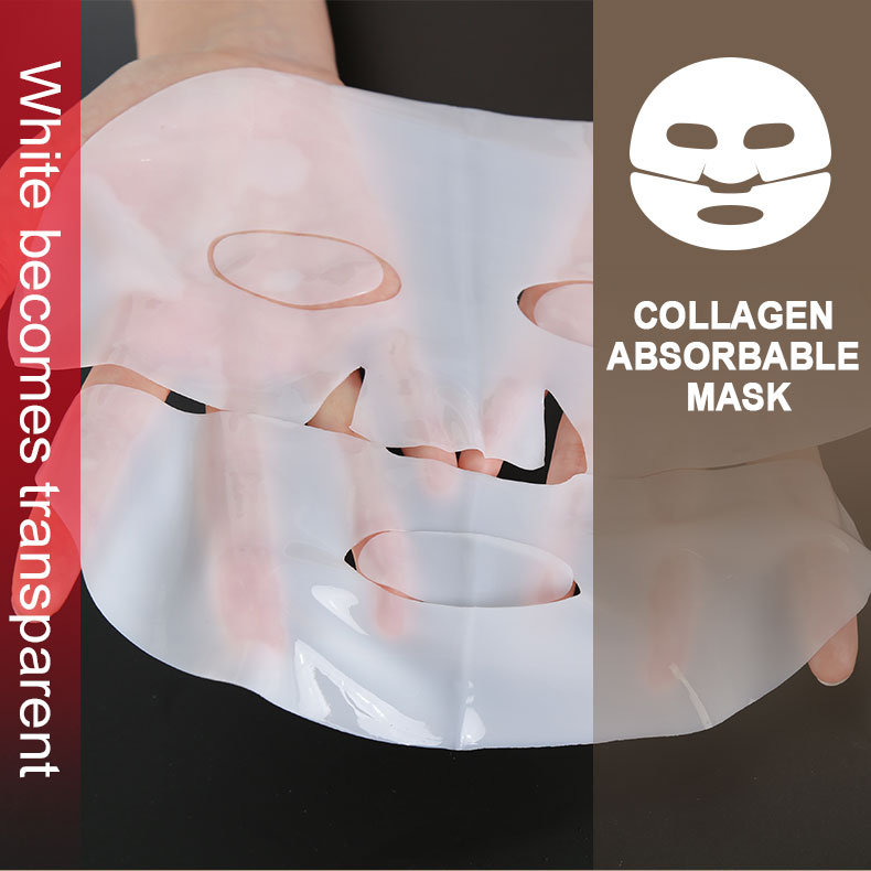 Wholesale Korean Functional Jelly Collagen Absorbable Facial Sheet Mask Skin Care