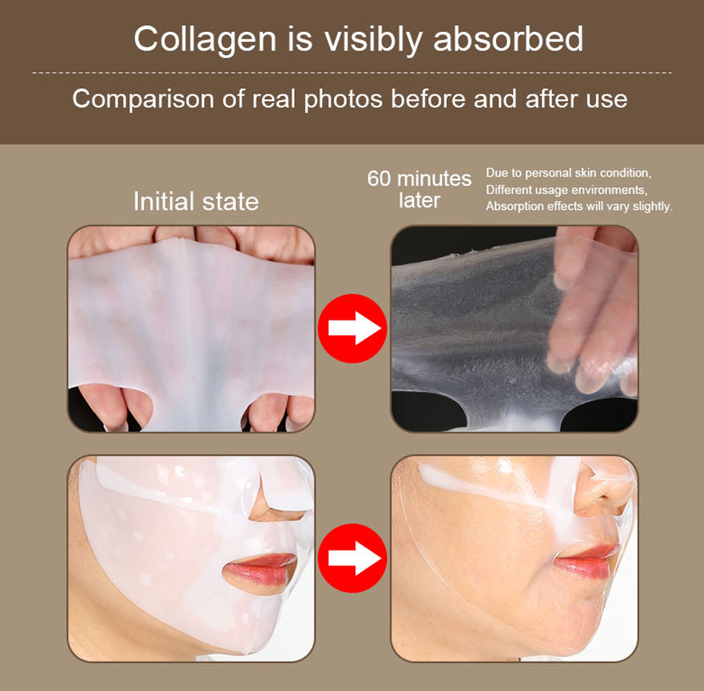 product-Calla-Wholesale Korean Functional Jelly Collagen Absorbable Facial Sheet Mask Skin Care-img-1